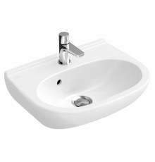 Раковина Villeroy & Boch O'Novo 5360 5001 alpin полукруглая, цвет белый