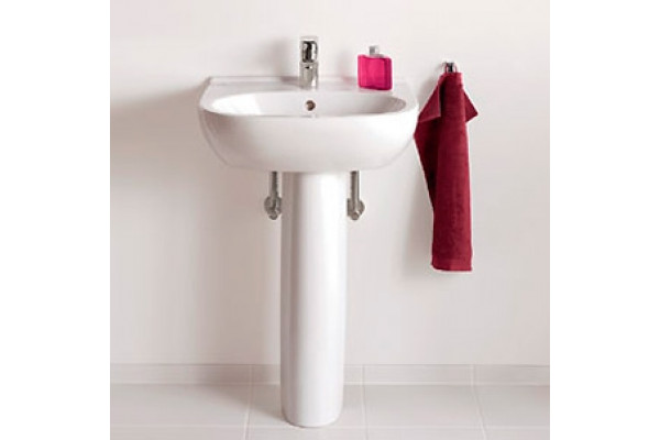 Раковина Villeroy & Boch O'Novo 5360 5001 alpin полукруглая, цвет белый