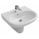 Раковина Villeroy & Boch O цвет белый, полукруглая, с переливом