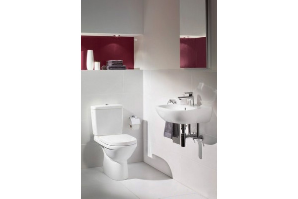 Раковина Villeroy & Boch O цвет белый, полукруглая, с переливом