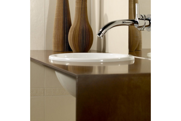 Рукомойник Villeroy & Boch Loop & Friends alpin цвет белый, на столешницу