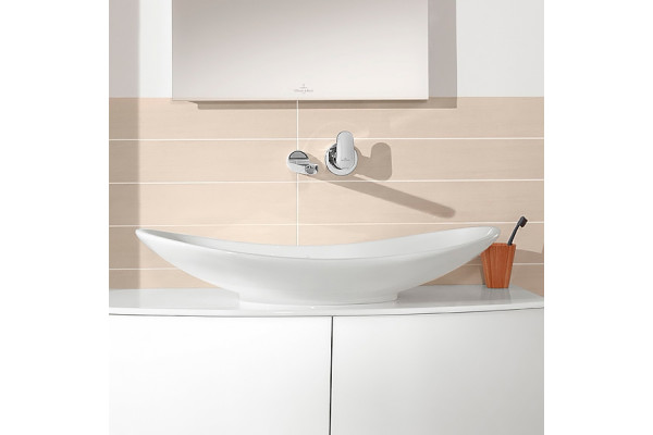 Раковина Villeroy & Boch My Nature alpin цвет белый, на столешницу