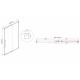 Душевая дверь Vincea Arno VPS-1A130CL 130х200 профиль хром, стекло прозрачное, раздвижная