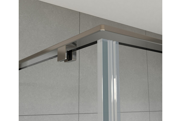 Душевой уголок Vincea Arno VSR-1A1013CL 130х100х200 профиль хром, стекло прозрачное , прямоугольный, двери раздвижные