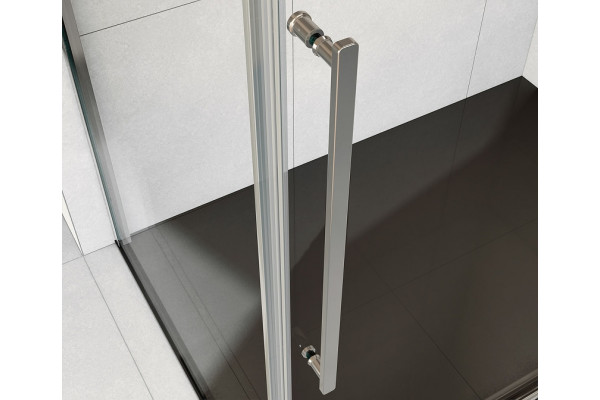 Душевой уголок Vincea Arno VSR-1A1013CL 130х100х200 профиль хром, стекло прозрачное , прямоугольный, двери раздвижные
