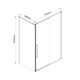 Душевой уголок Vincea Arno VSR-1A1014CL 140х100х200 профиль хром, стекло прозрачное , прямоугольный, двери раздвижные