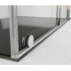 Душевой уголок Vincea Arno VSR-1A8014CL 140х80х200 профиль хром, стекло прозрачное , прямоугольный, двери раздвижные