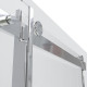 Душевой уголок Vincea Como VSR-1C8015CL 150х80х195 профиль хром, стекло прозрачное, прямоугольный, двери раздвижные
