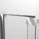 Душевая дверь Vincea Extra VDP-1E8090CL 90х200 профиль хром, стекло прозрачное, распашная