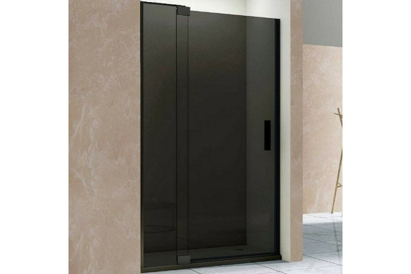 Душевая дверь Vincea Extra VDP-1E8090CGB 90х200 профиль чёрный, стекло тонированное, распашная