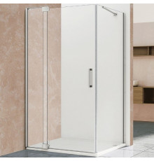 Душевой уголок Vincea Extra VSR-1E111210CL 120х100х200 профиль хром, стекло прозрачное, прямоугольный, двери распашные