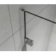 Душевая дверь Vincea Flex VDP-1F900CGB 90х200 профиль чёрный, стекло тонированное, распашная