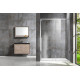 Душевая дверь Vincea Lugano VDS-1L140CL-1 140x195 профиль хром, стекло прозрачное, раздвижная