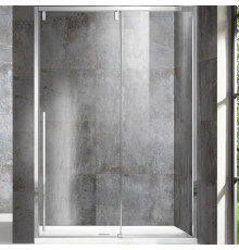 Душевая дверь Vincea Lugano VDS-1L150CL-1 150x195 профиль хром, стекло прозрачное, раздвижная