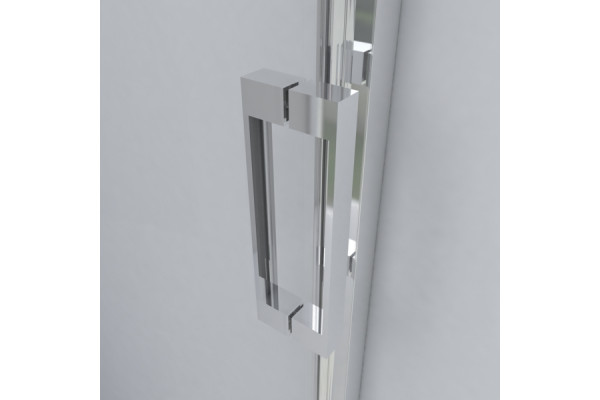 Душевая дверь Vincea Lugano VDS-1L160CL-1 160x195 профиль хром, стекло прозрачное, раздвижная