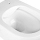 Унитаз Vincea Edge-M Rimless VT1-37 подвесной с сиденьем Микролифт, белый, овальный, 36.5x55.5 см