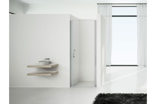 Душевая дверь Vincea Orta VPP-1O900CL 90x190 профиль хром, стекло прозрачное, распашная