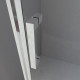 Душевая дверь Vincea Orta VPP-1O900CL 90x190 профиль хром, стекло прозрачное, распашная