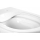 Унитаз Vincea Evo Rimless VT1-34S подвесной с сиденьем Микролифт, белый, овальный, 37x49 см