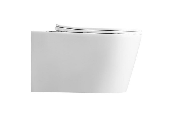 Унитаз Vincea Cute VT1-24 подвесной Белый с сиденьем Микролифт, белый, овальный, 36x53.5 см