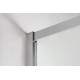 Душевой уголок Vincea Scala VSQ-2SC900CL 90х90х190 профиль хром, стекло прозрачное, четверть круга, двери раздвижные