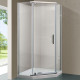 Душевой уголок Vincea Stresa VSP-1S900CL 90x90х195 профиль хром, стекло прозрачное, двери распашные