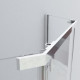 Душевой уголок Vincea Stresa VSP-1S900CL 90x90х195 профиль хром, стекло прозрачное, двери распашные