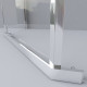 Душевой уголок Vincea Stresa VSP-1S100CLB 100x100х195 профиль чёрный, стекло прозрачное, двери распашные
