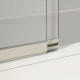 Шторка на ванну Vincea VSB VSB-1E100CL 100х145 профиль хром, стекло прозрачное, распашная