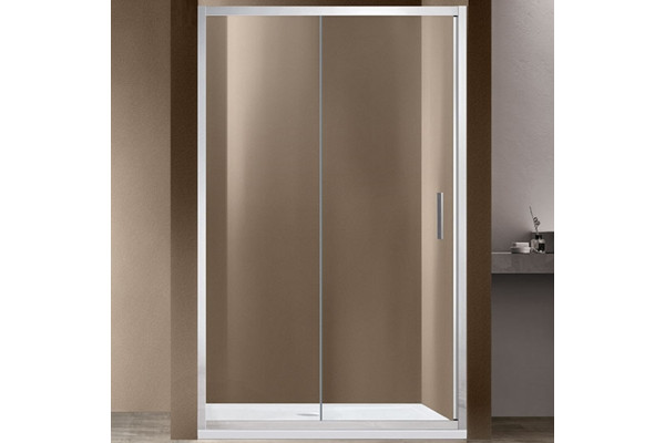 Душевая дверь Vincea Garda VDS-1G105CL 105x190 профиль хром, стекло прозрачное, раздвижная