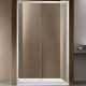 Душевая дверь Vincea Garda VDS-1G105CL 105x190 профиль хром, стекло прозрачное, раздвижная