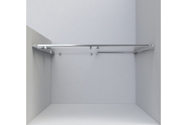 Душевая дверь Vincea Garda VDS-1G105CL 105x190 профиль хром, стекло прозрачное, раздвижная