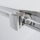 Душевая дверь Vincea Garda VDS-1G105CL 105x190 профиль хром, стекло прозрачное, раздвижная