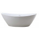 Ванна акриловая Vincea VBT-203, 180 x 85 x 65 см, слив-перелив в комплекте, белый, овальная, отдельностоящая