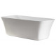 Ванна акриловая Vincea VBT-216, 160 x 75 x 55 см, слив-перелив в комплекте, белый, прямоугольная, отдельностоящая