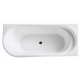Ванна акриловая Vincea VBT-301-1500 R, 150 x 78 x 60 см, слив-перелив в комплекте, белый, прямоугольная, объем 310 л.