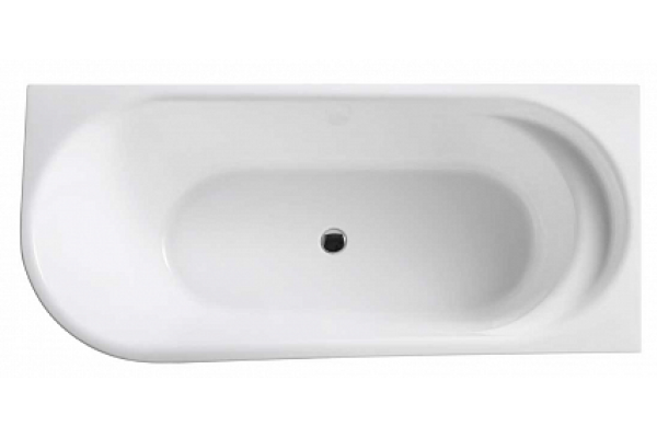 Ванна акриловая Vincea VBT-301-1500 R, 150 x 78 x 60 см, слив-перелив в комплекте, белый, прямоугольная, объем 310 л.