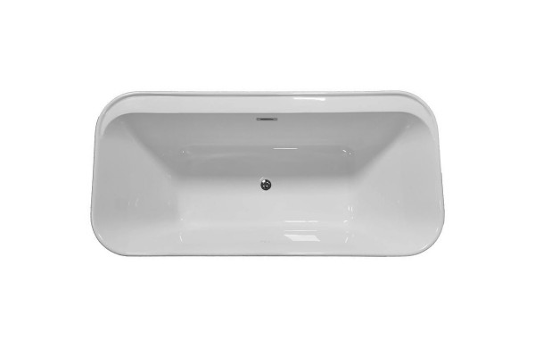 Ванна акриловая Vincea 170 x 80 x 58 см, слив-перелив в комплекте, белый, VBT-401-1700, прямоугольная, объем 310 л.
