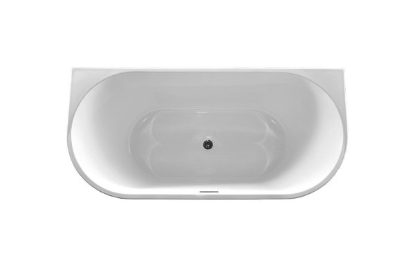 Ванна акриловая Vincea 170 x 80 x 58 см, слив-перелив в комплекте, белый, VBT-421-1700, прямоугольная, пристенная