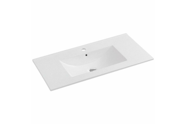 Мебельная раковина Vincea 100 VBS-13100 Белая прямоугольная, цвет белый