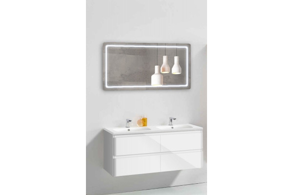 Тумба для комплекта Vincea Alba VMC-1A120LW подвесная L.White с ящиками,  в современном стиле