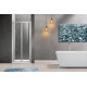 Душевая дверь Vincea Garda VDB-1G800CL 80x190 профиль хром, стекло прозрачное, складная
