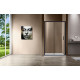 Душевая дверь Vincea Garda VDS-1G140CLB 140x190 профиль черный, стекло прозрачное, раздвижная