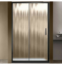 Душевая дверь Vincea Garda VDS-1G120CHB 120x190 профиль черный, стекло рифленое, раздвижная