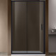 Душевая дверь Vincea Garda VDS-1G120CGB 120x190 профиль черный, стекло тонированное, раздвижная