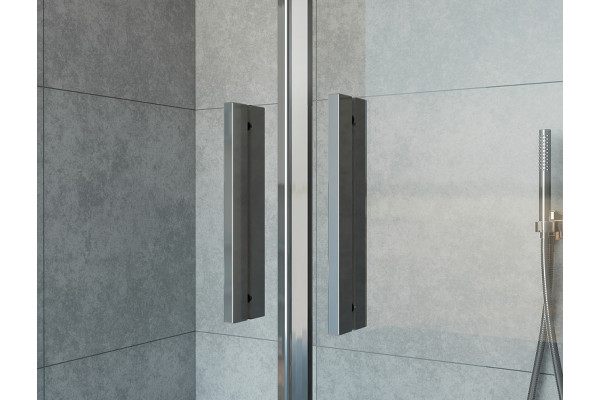 Душевая дверь Vincea Garda VDS-1G2180CL 180x190 профиль хром, стекло прозрачное, раздвижная