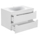 Тумба для комплекта Vincea Fine VMC-2F800GW подвесная G.White с ящиками,  в современном стиле