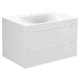 Тумба для комплекта Vincea Fine VMC-2F800GW подвесная G.White с ящиками,  в современном стиле