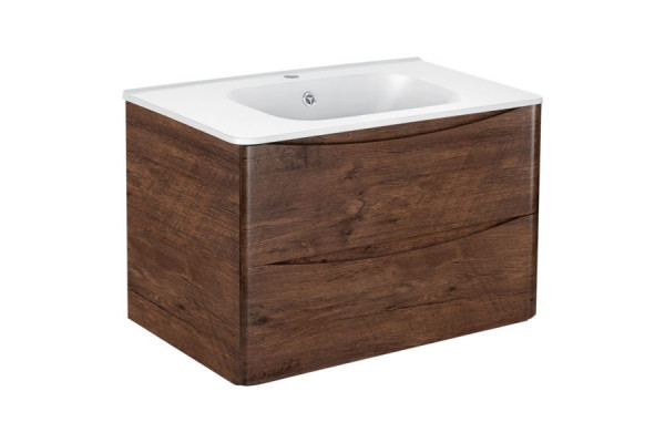 Тумба для комплекта Vincea Paola VMC-2P800RW подвесная R.Wood с ящиками,  в современном стиле