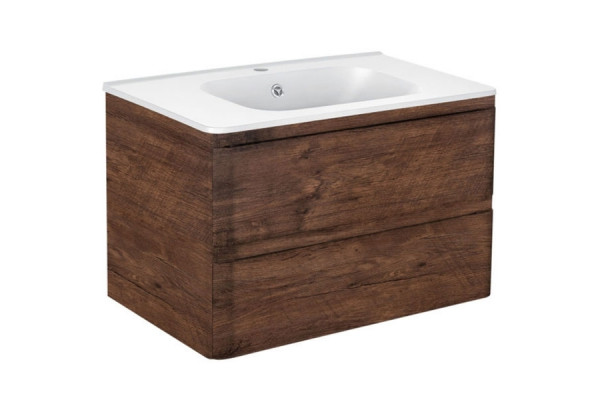 Тумба для комплекта Vincea Vico VMC-2V800RW подвесная R.Wood с ящиками,  в современном стиле